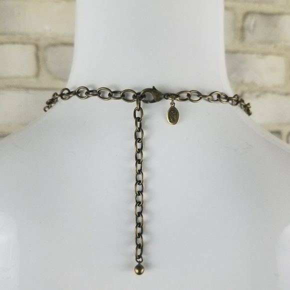 Joan Rivers Jeweled Garden Necklace Chunky Drop - Picture 7 of 8